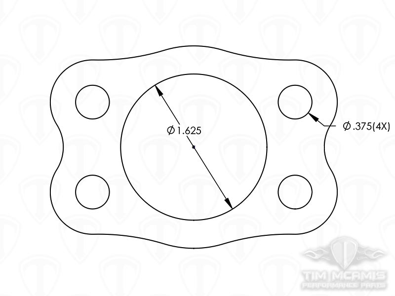 Removable Cross Member Flange Dimension