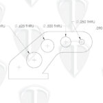 Parchute Lever Pivot Dimensions
