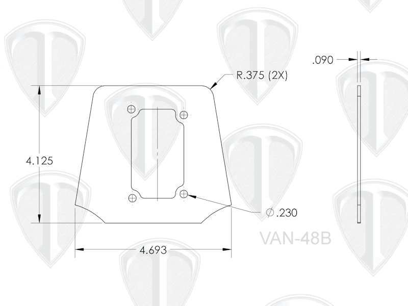 Aeromotive Mount Dims