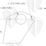 Master Cylinder Mount Dimensions