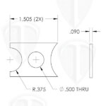 Shock Mount Gusset - Image 2