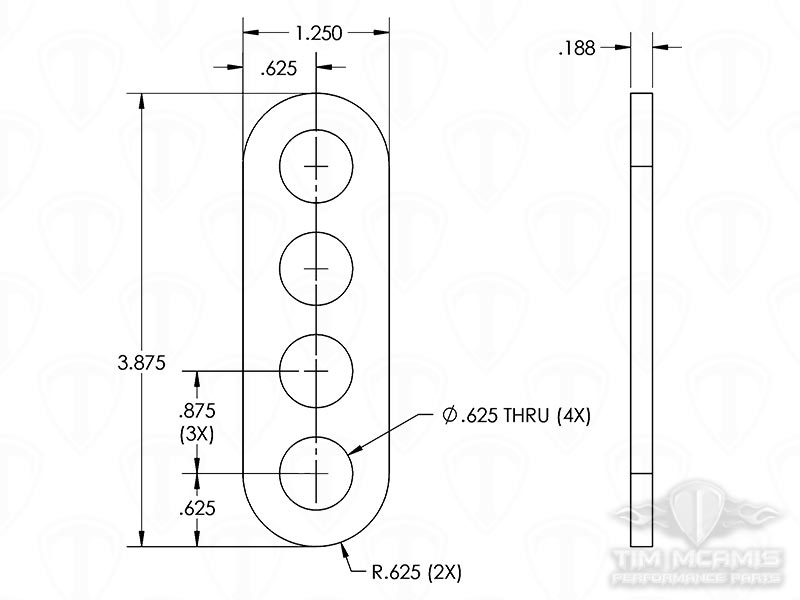 Housing Bracket Doubler (Bottom)