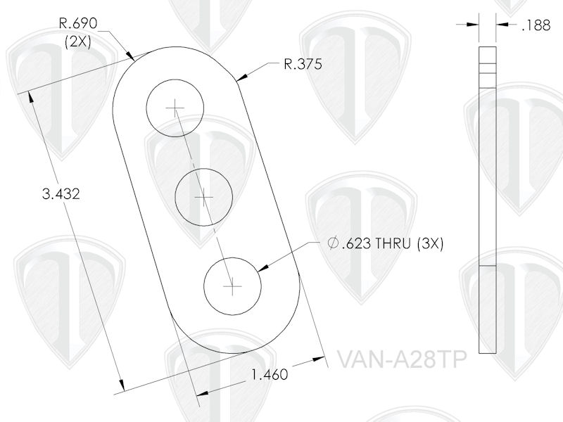 Housing Bracket Doubler (TOP)