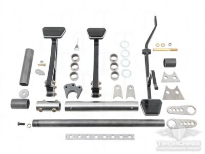 Billet Clutch, Brake & Gas Pedal Kit (Black)