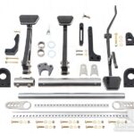 Adjustable Billet Clutch, Brake & Gas Pedal Kit (Black)