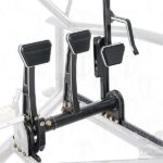 Adjustable Billet Clutch, Brake & Gas Pedal Kit (Black)