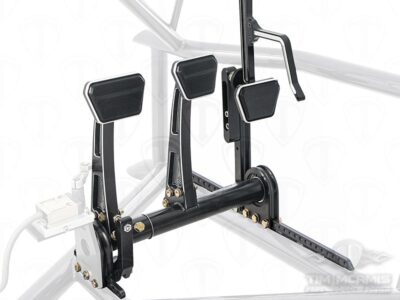 Adjustable Billet Clutch, Brake & Gas Pedal Kit (Black)