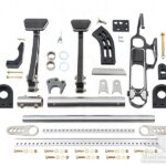 Adjustable Billet Clutch, Brake & Cable Operated Gas Pedal Kit (Black)