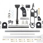 Adjustable Billet Brake & Cable Operated Gas Pedal Kit (Black)
