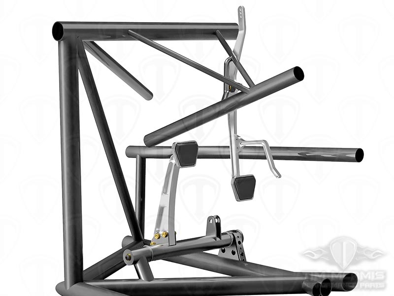 Billet Brake & Gas Pedal Display