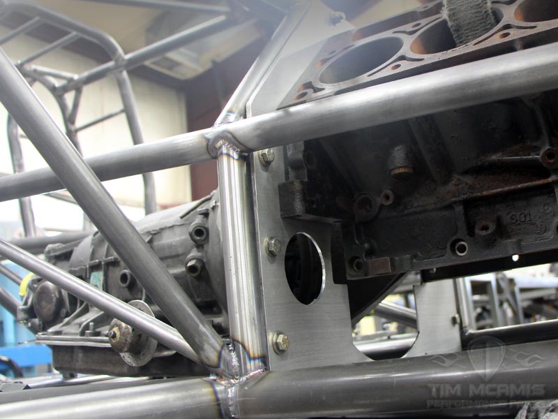 Chevy LS Aluminum Mid Plate