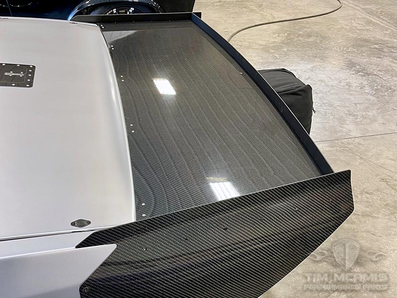 Universal carbon online fiber wing