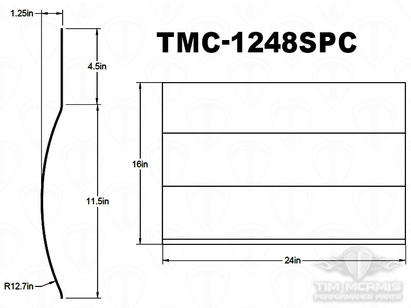 TMC-1248SPC Dimensions