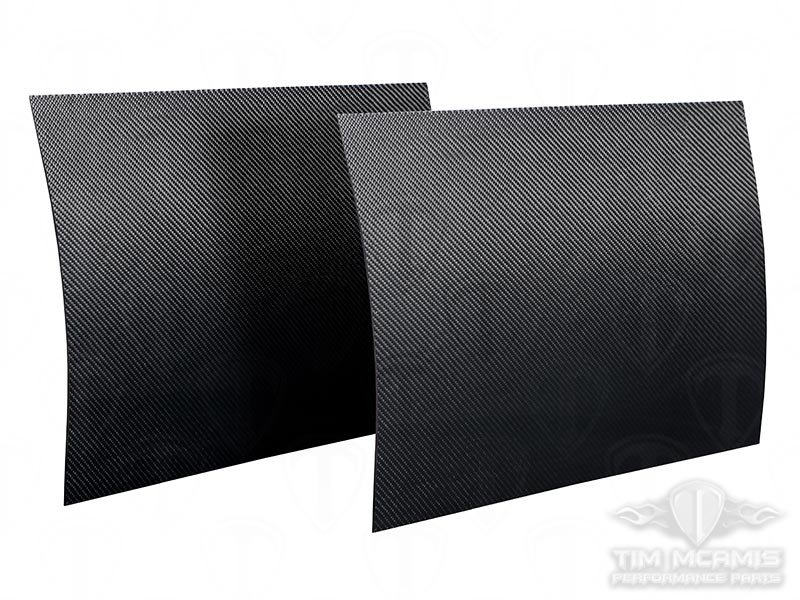 Clear Carbon Fiber Spill Plate Set