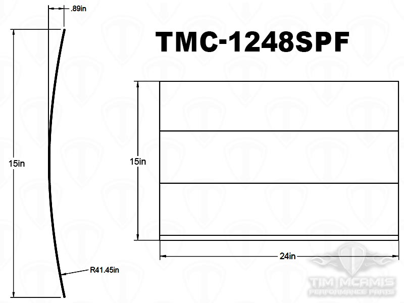 TMC-1248SPF Dimensions