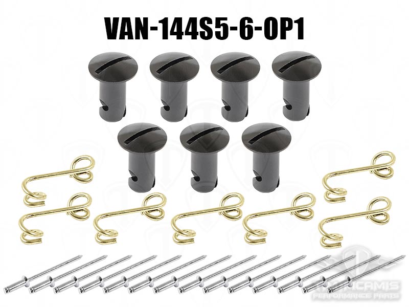 Quarter-Turn Fastener Rail Hardware Kit