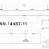 7/16 Weld-On Dzus Rail Dimensions