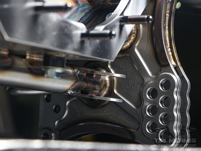 Small Tire Rear End 4-Link Bracket