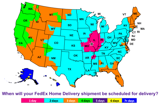 FedEx Transit Times