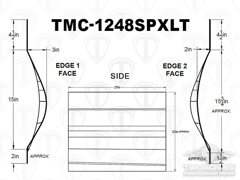 Spill Plate Dimensions