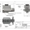 TBM Master Cylinder w/ Reservoir Drawing