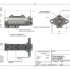 TBM Master Cylinder Remote Reservoir Top Drawing